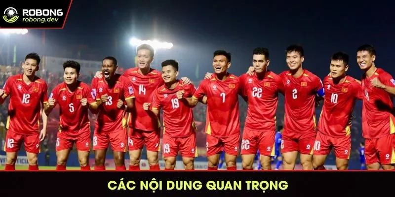 Các nội dung quan trọng được cập nhật tại kênh thể thao