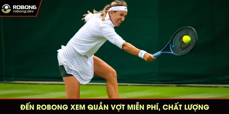 Đến Robong xem quần vợt miễn phí, chất lượng