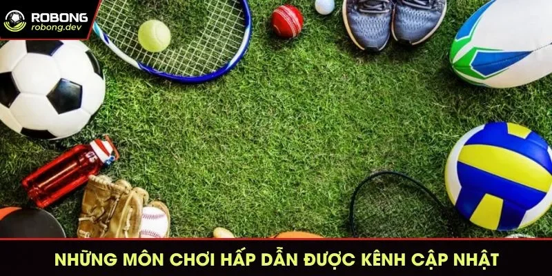 Kênh cập nhật thông tin về nhiều môn thể thao