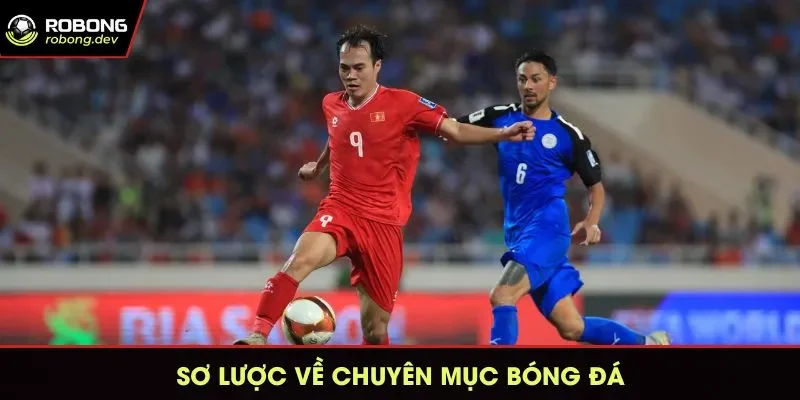 Những nội dung giới thiệu về chuyên mục bóng đá